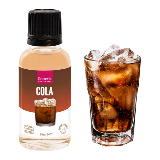Cola Natural Flavoured Essence 30ml - Roberts Edible Craft