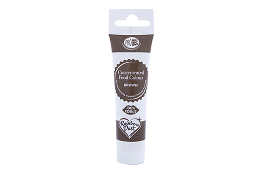 Rainbow Brown Colour - Food Dust 25g - Progel