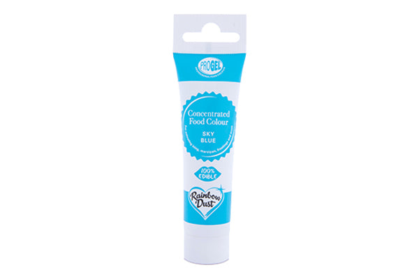 Progel Sky Blue Colour - Food Rainbow Dust 25g