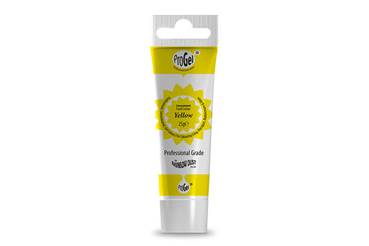 Rainbow Yellow Colour - Food Dust 25g - Progel