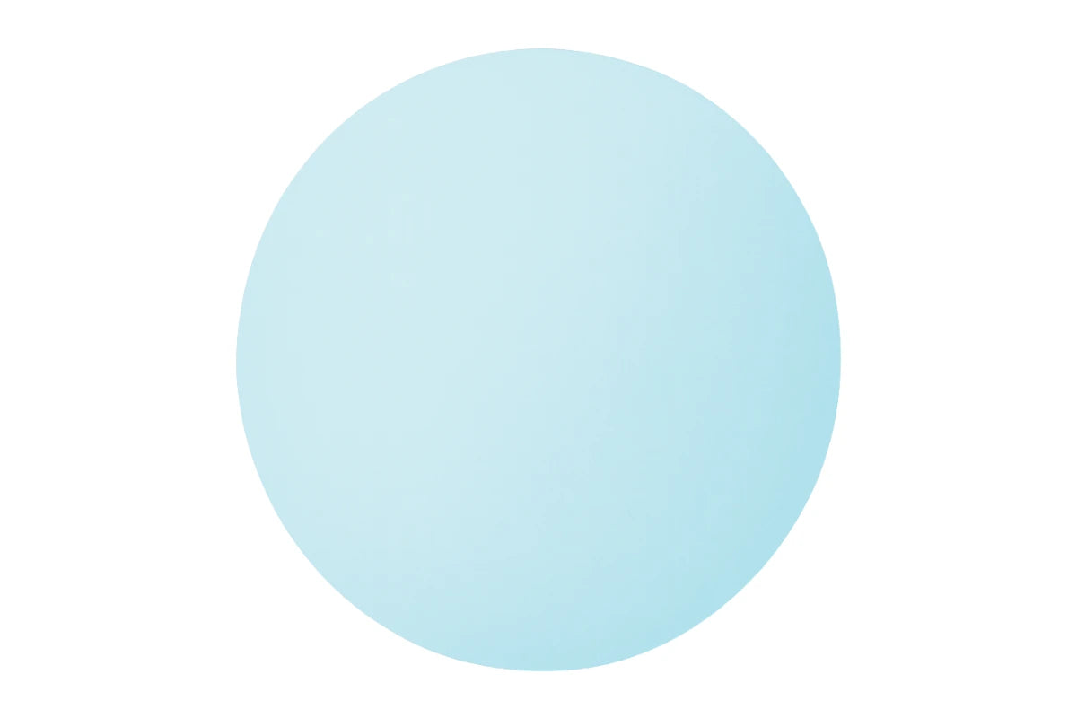 Pastel 8 Inch Round Blue Matte Masonite Cake Board 5mm - Iconic Cake Art