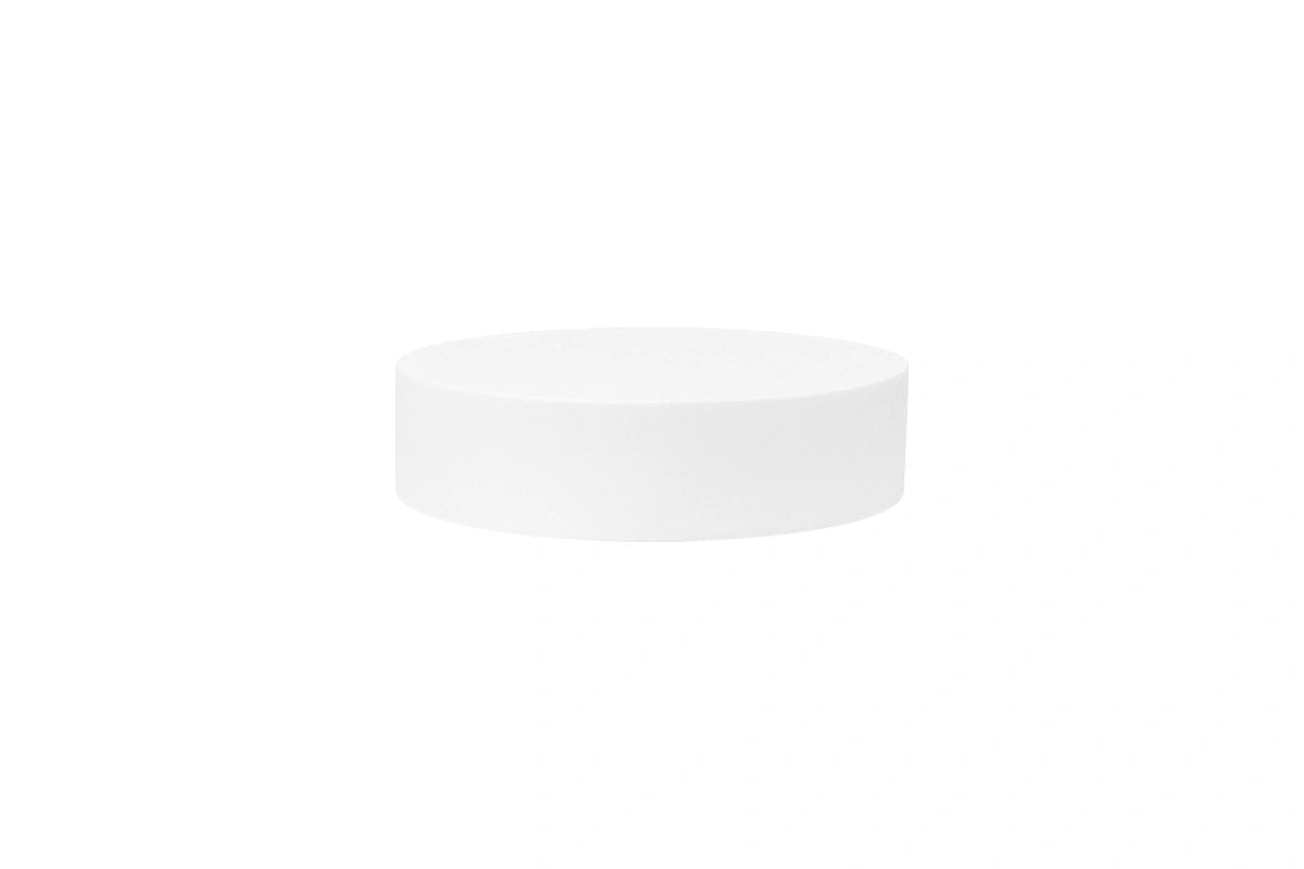 Round 6 x 1 High Polystyrene Cake Dummy - Iconic Cake Art