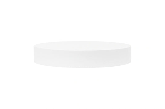 Round 9 x 1 High Polystyrene Cake Dummy - Iconic Cake Art