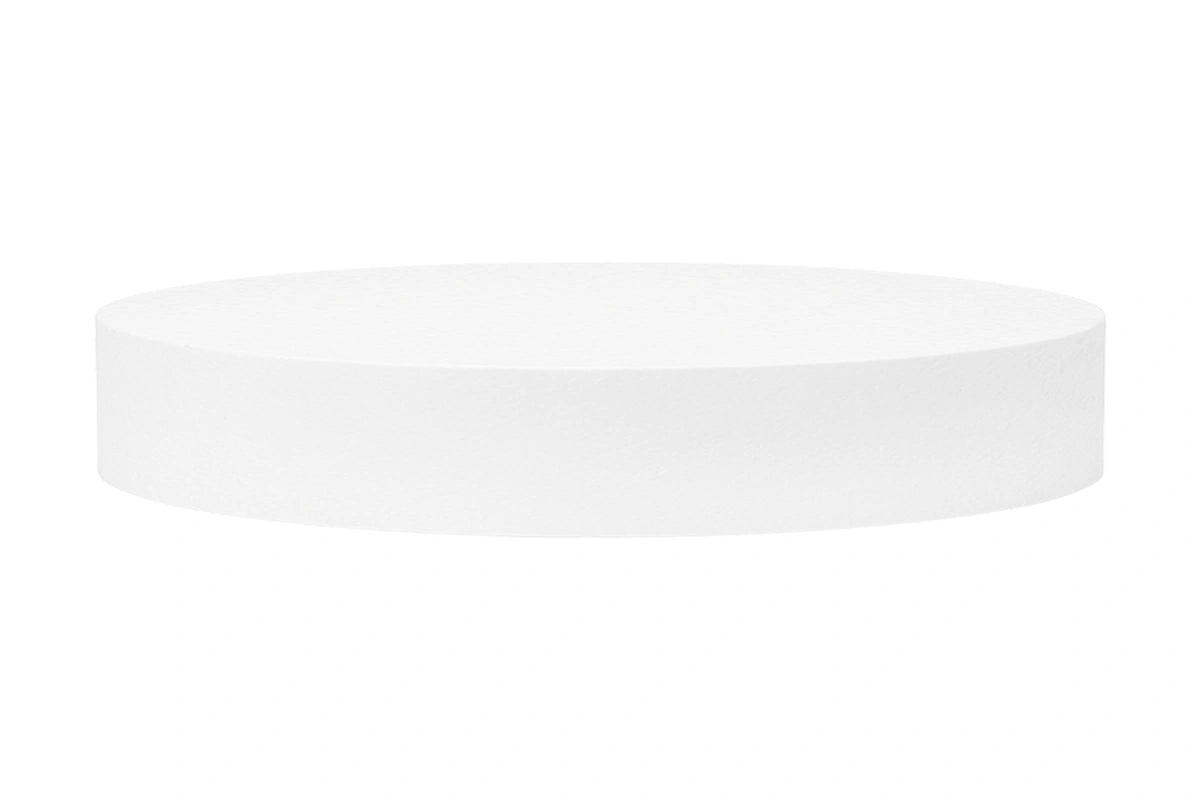 11 Inch x 1.5 Inch High Round Polystyrene Cake Dummy - Iconic Cake Art
