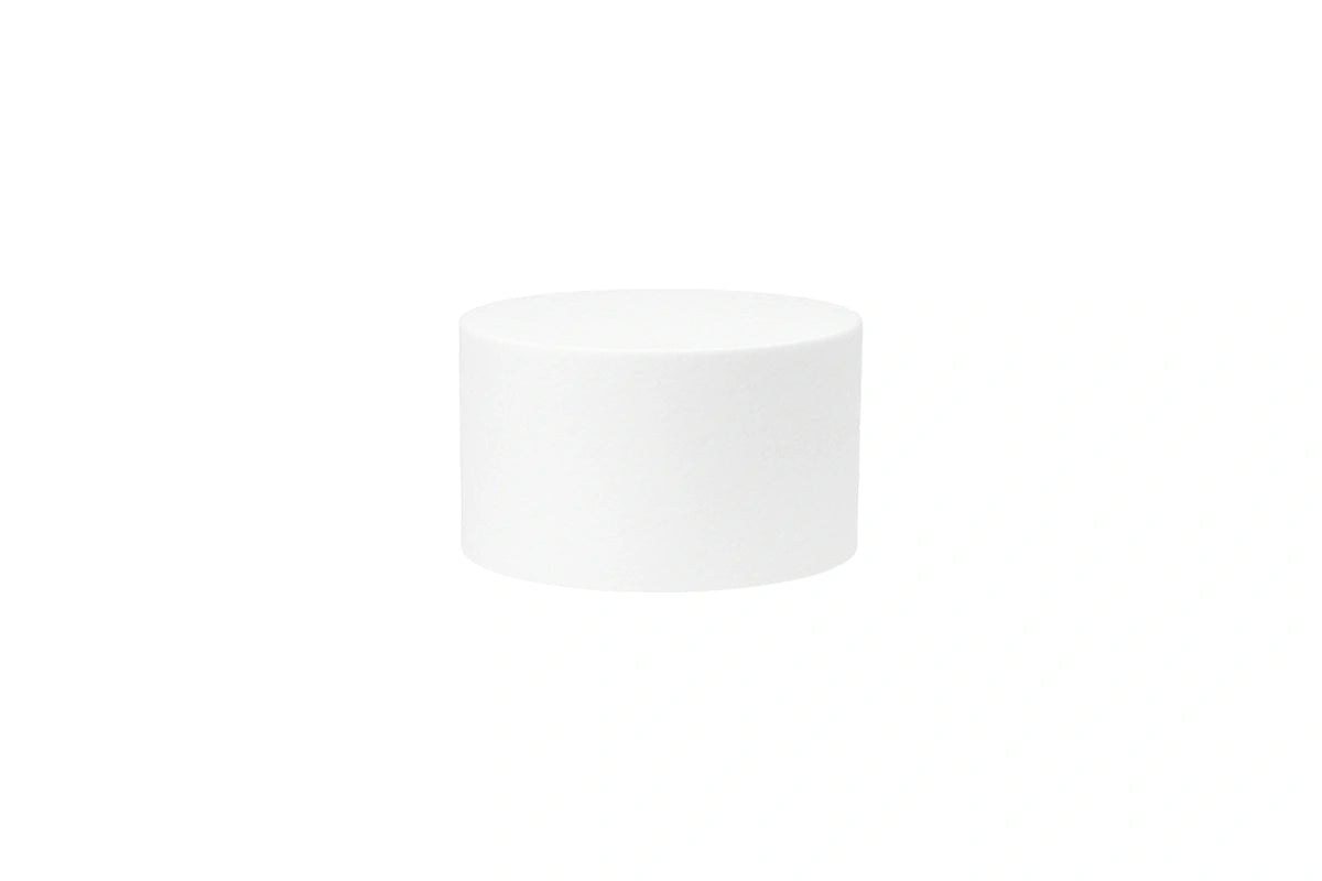 4 Inch x 1.5 Inch High Round Polystyrene Cake Dummy - Iconic Cake Art