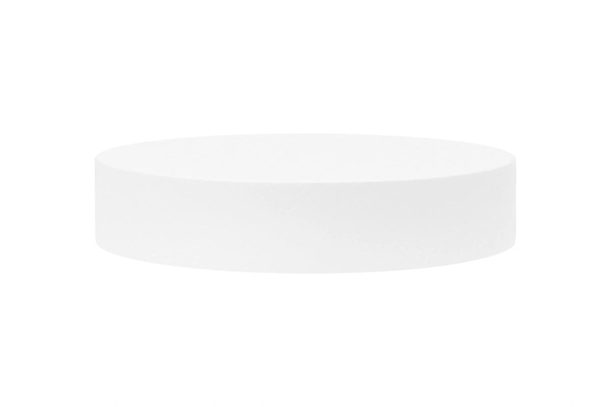 9 Inch x 1.5 Inch High Round Polystyrene Cake Dummy - Iconic Cake Art