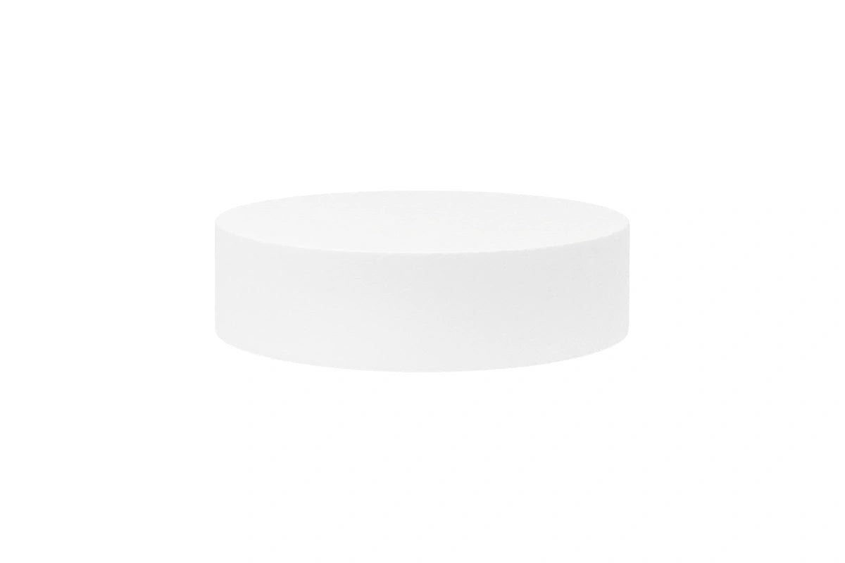 Round 8 x 2 High Polystyrene Cake Dummy - Iconic Cake Art