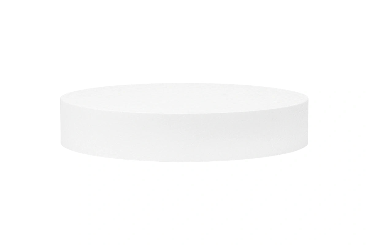 Round 11 x 2 High Polystyrene Cake Dummy - Iconic Cake Art