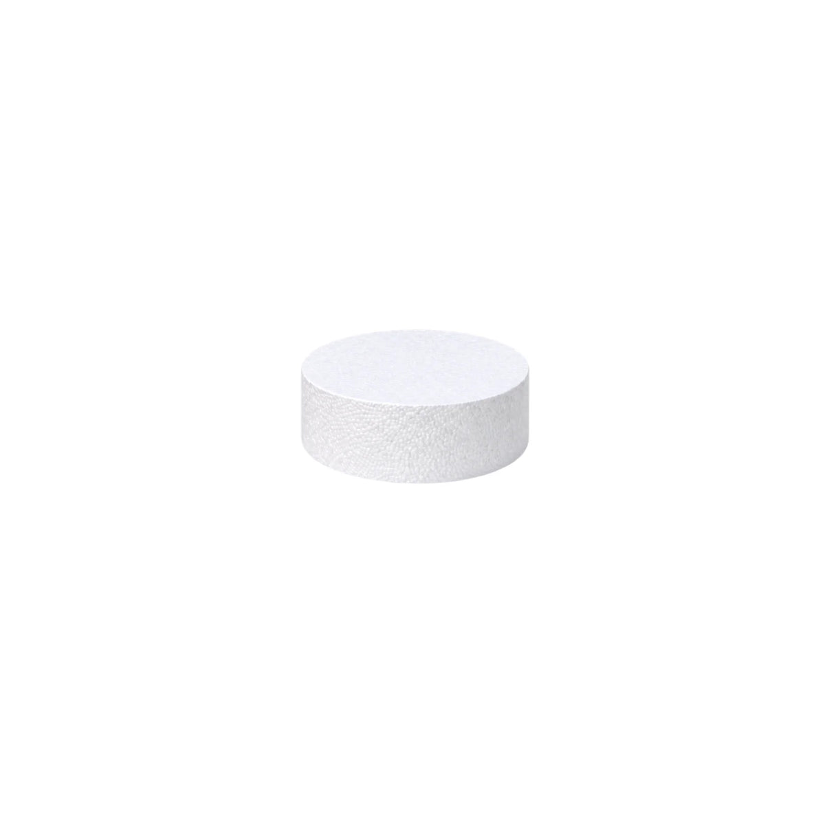 Round 8 x 3 High Polystyrene Cake Dummy - Iconic Cake Art