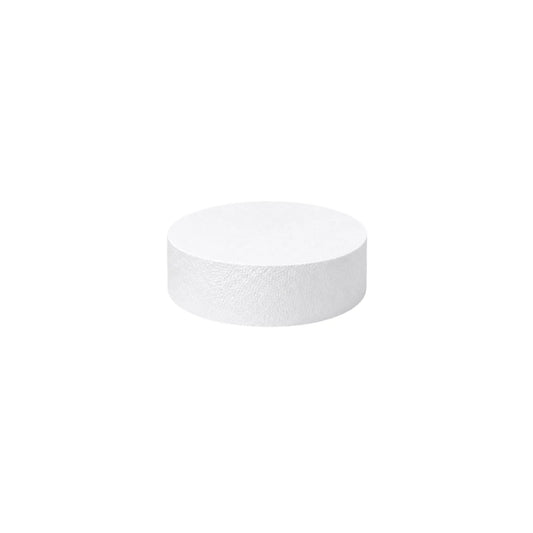 Round 10 x 3 High Polystyrene Cake Dummy - Iconic Cake Art
