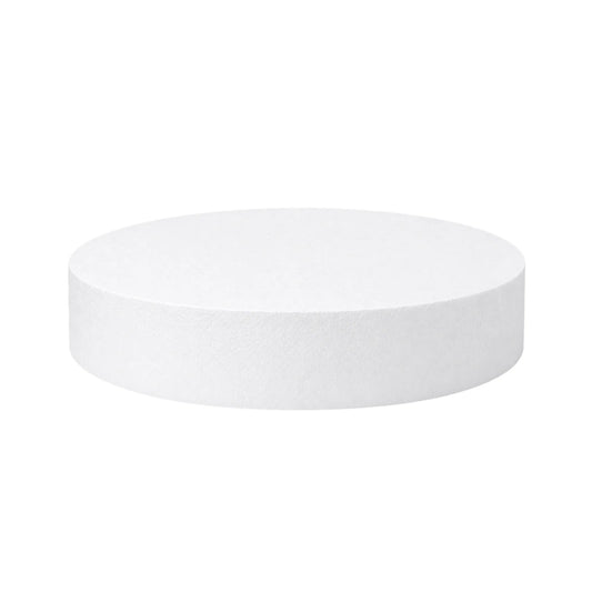 Round 18 x 3 High Polystyrene Cake Dummy - Iconic Cake Art