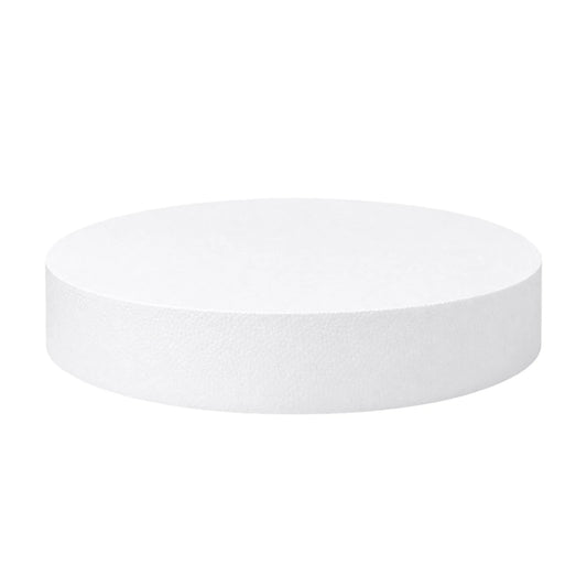 Round 20 x 3 High Polystyrene Cake Dummy - Iconic Cake Art