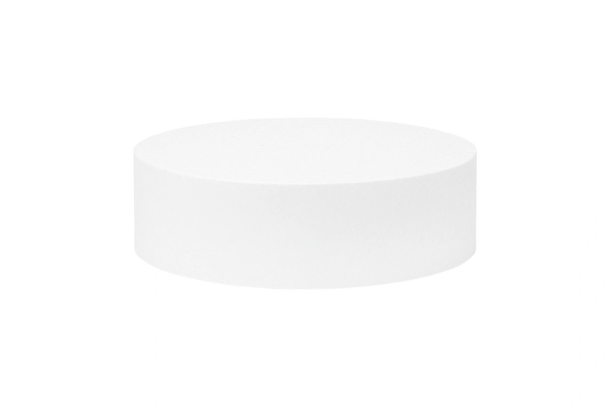 Round 11 x 4 High Polystyrene Cake Dummy - Iconic Cake Art