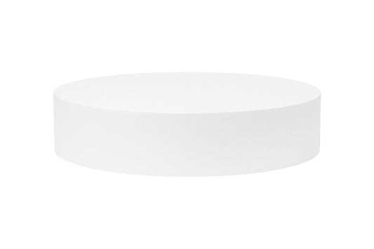 Round 14 x 4 High Polystyrene Cake Dummy - Iconic Cake Art