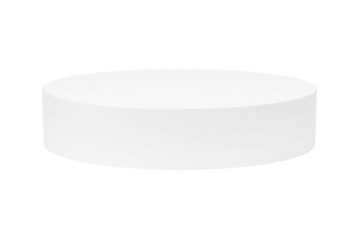 Round 15 x 4 High Polystyrene Cake Dummy - Iconic Cake Art