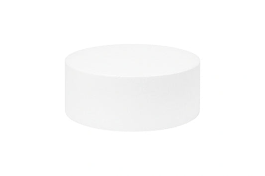 Round 10 x 5 High Polystyrene Cake Dummy - Iconic Cake Art