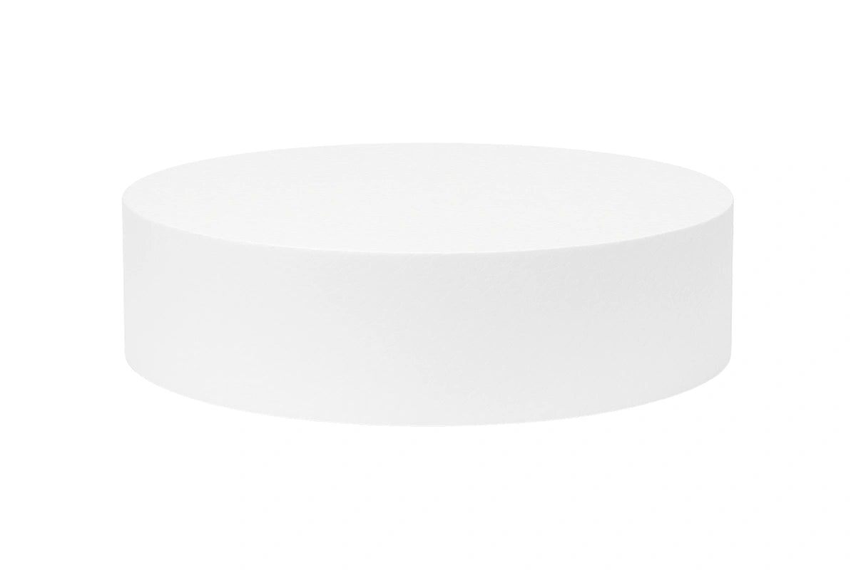 Round 14 x 5 High Polystyrene Cake Dummy - Iconic Cake Art
