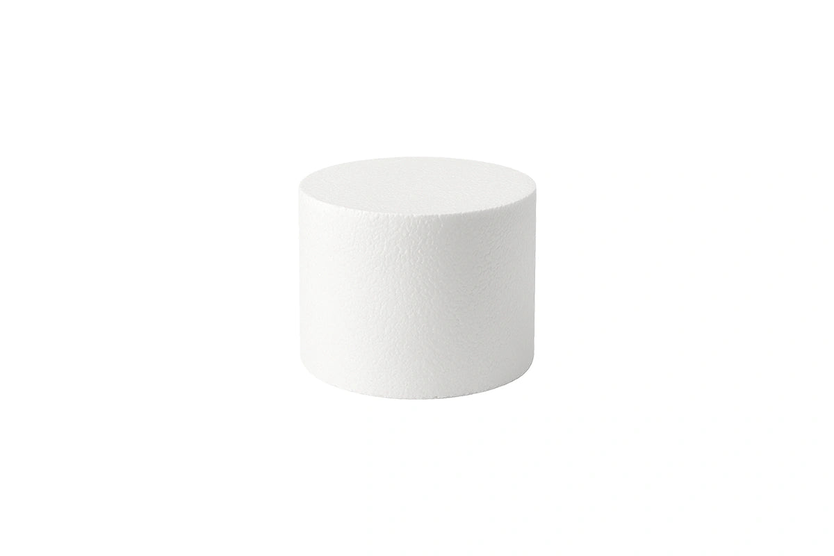 Round 6 x 6 High Polystyrene Cake Dummy - Iconic Cake Art
