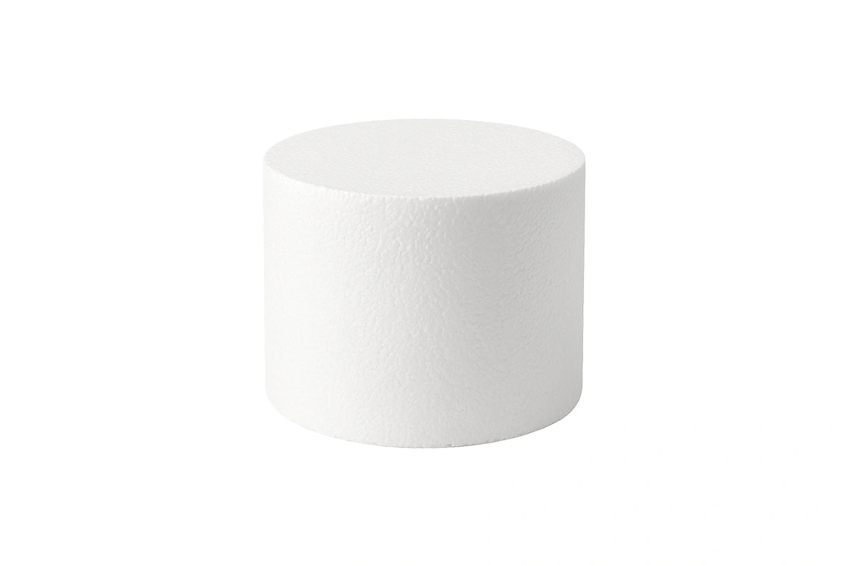 Round 8 x 6 High Polystyrene Cake Dummy - Iconic Cake Art