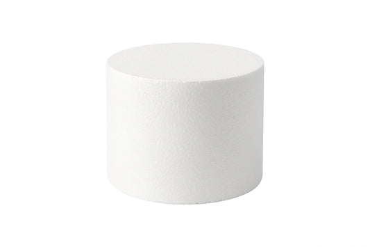 Round 9 x 6 High Polystyrene Cake Dummy - Iconic Cake Art