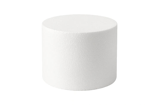 Round 10 x 6 High Polystyrene Cake Dummy - Iconic Cake Art