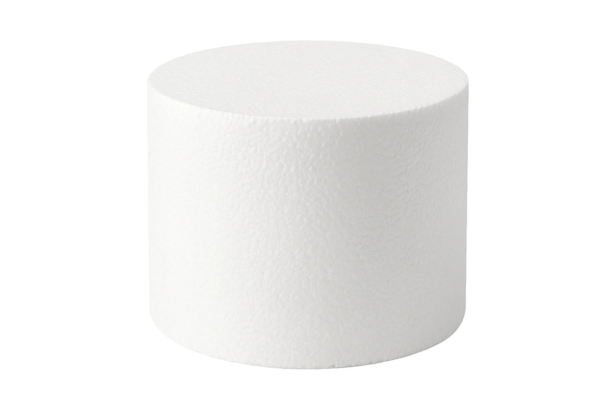 Round 11 x 6 High Polystyrene Cake Dummy - Iconic Cake Art
