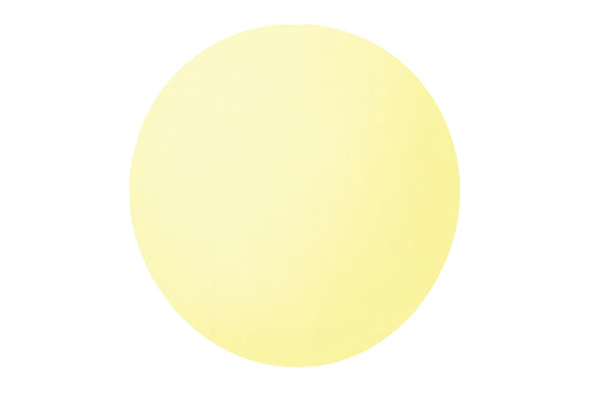Pastel 8 Inch Round Yellow Matte Masonite Cake Board 5mm - Iconic Cake Art