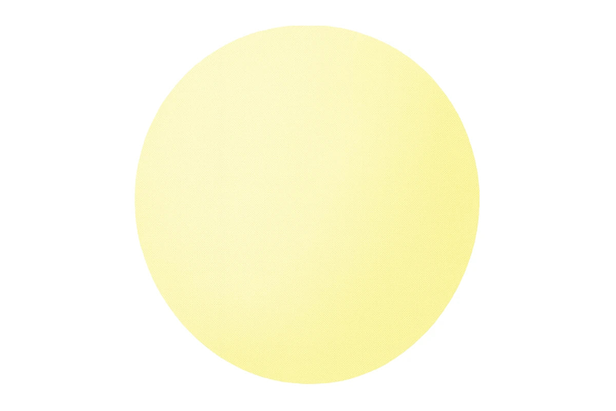 Pastel 10 Inch Round Yellow Matte Masonite Cake Board 5mm - Iconic Cake Art