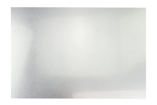 SILVER RECTANGLE MASONITE CAKE BOARD - 14 x 18in