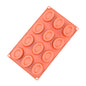 Oval Savarin 12 Cavity Silicone Chocolate Mould - Iconic Cake Art