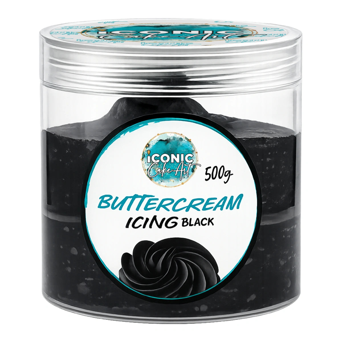 Black Vanilla Ready to Use Buttercream 500g - Iconic Cake Art