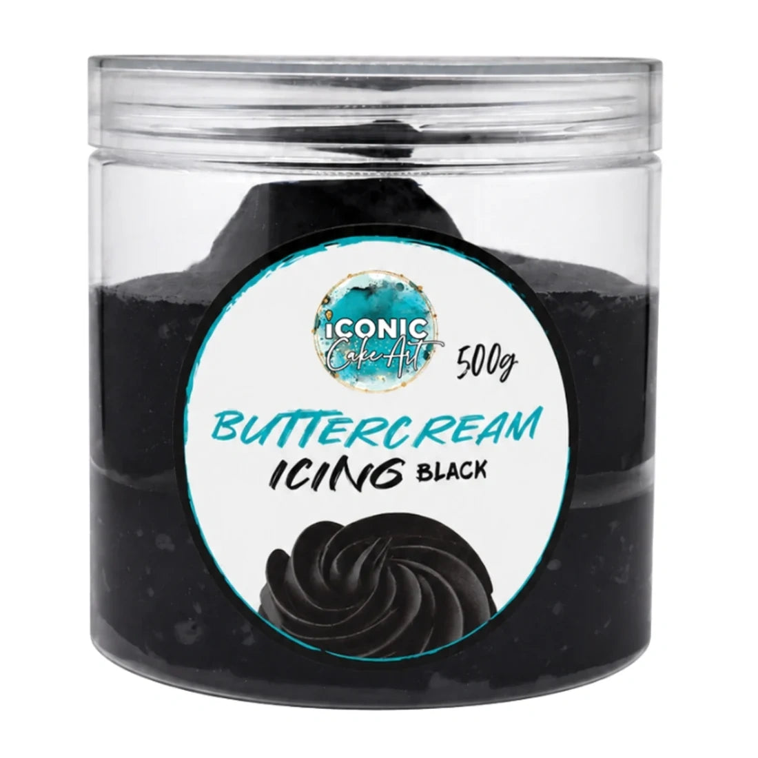 Black Vanilla Ready to Use Buttercream 500g - Iconic Cake Art
