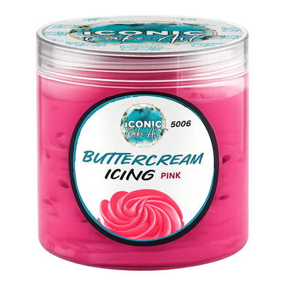 Pink Vanilla Ready to Use Buttercream 500g - Iconic Cake Art