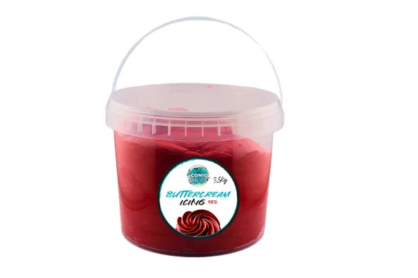 Red Vanilla Ready to Use Buttercream 3.5kg - Iconic Cake Art