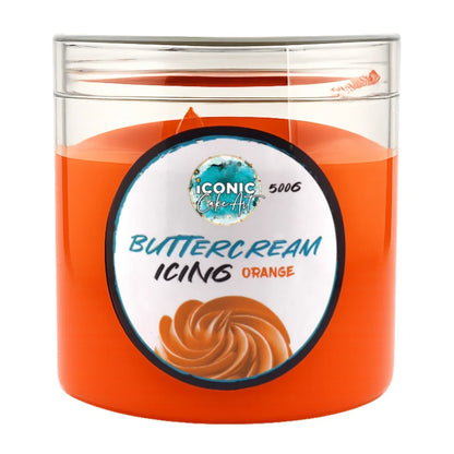 Orange Vanilla Ready to Use Buttercream 500g - Iconic Cake Art
