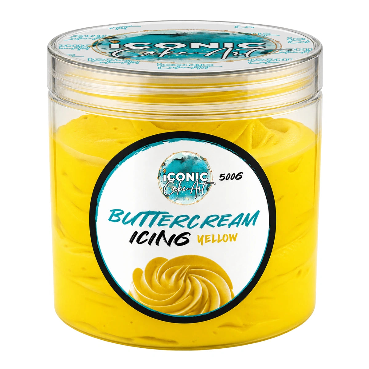 Yellow Vanilla Ready to Use Buttercream 500g - Iconic Cake Art