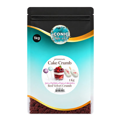 Red Velvet Crumb 1kg - Iconic Cake Art