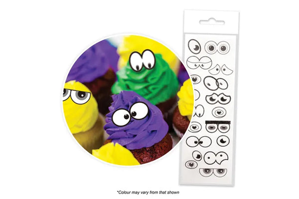 Mixed Eyes Wafer Toppers Packet Of16 - BSC