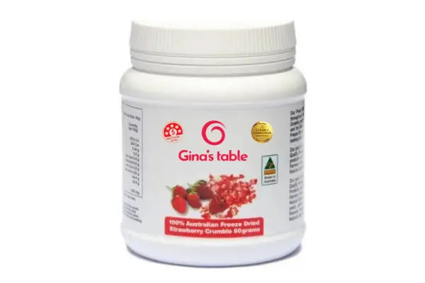 Strawberry Crumble 60g - Ginas Table