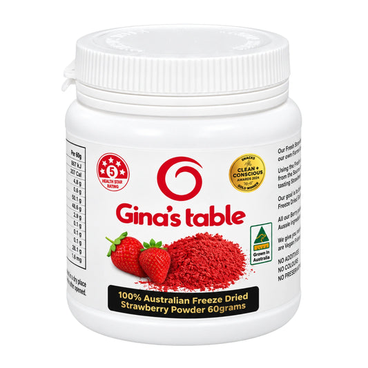 Strawberry Powder 60g - Ginas Table
