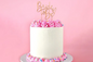 Rose Gold Bride to Be Topper - BSC