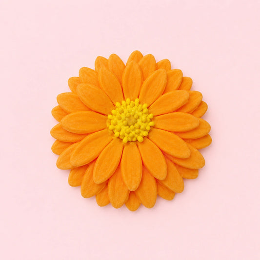 ( 1.8 Inch) Small Veined Sunflower Daisy Gerbera Floral Plunger Cutters 44mm - PME