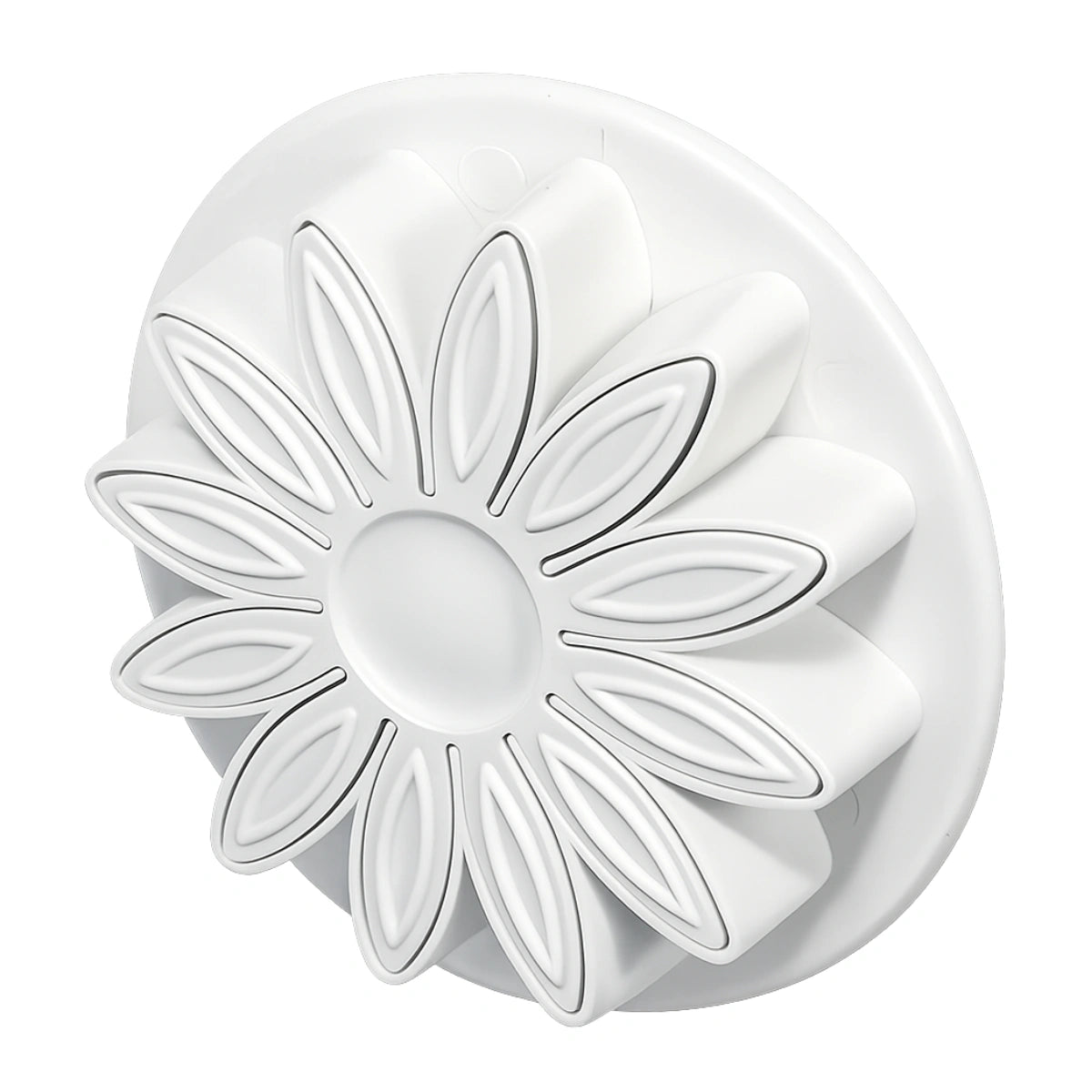 ( 1.8 Inch) Small Veined Sunflower Daisy Gerbera Floral Plunger Cutters 44mm - PME