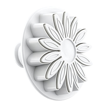 ( or 2.2 Inch) Medium Veined Sunflower Daisy Gerbera Floral Plunger Cutters 56mm - PME