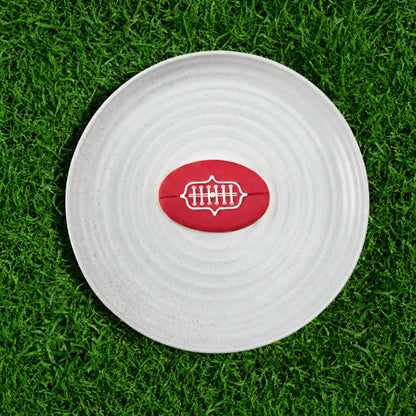 Afl Football Laces Cutter and Debosser Set - Custom Cookie Cutters