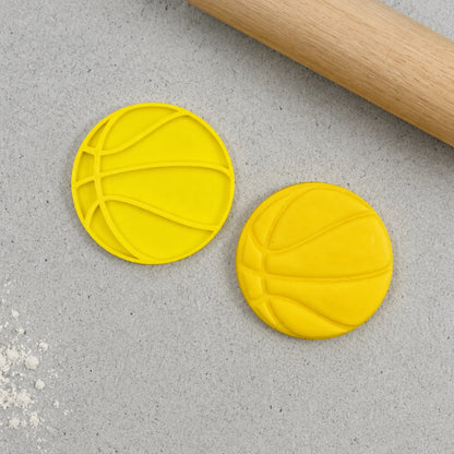 Basketball Embosser - Custom Cookie Cutters