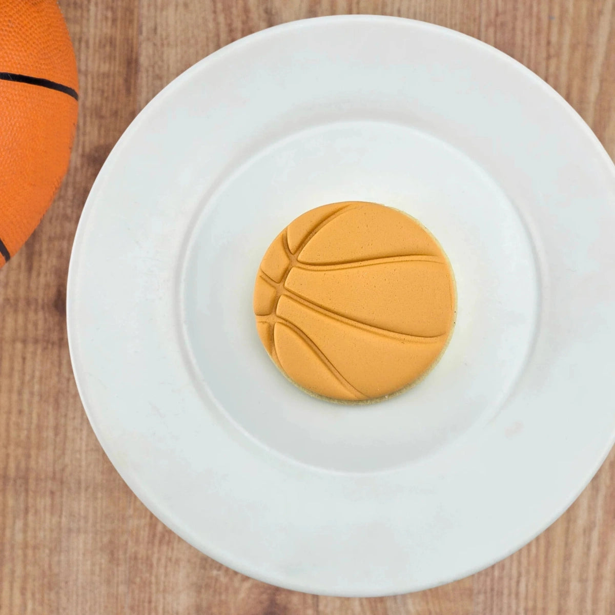 Basketball Embosser - Custom Cookie Cutters