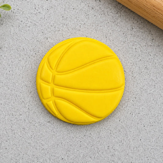 Basketball Embosser - Custom Cookie Cutters