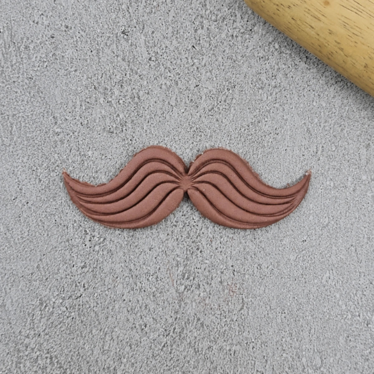 Moustache Embosser and Cutter Set - Custom Cookie Cutters