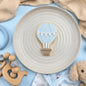 Hot Air Balloon Cutter and Embosser Set - Custom Cookie Cutters